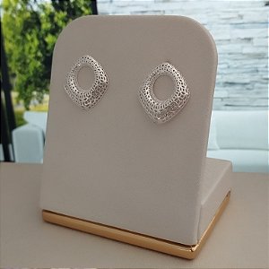 Brinco Vazado - Prata 925 - B538-27162