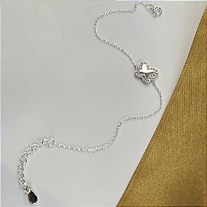 Pulseira Borboleta Cravejada - Prata 925 - P93-26156