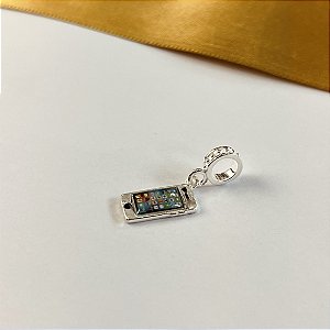 Berloque Celular - Prata 925 - MBL329-22132