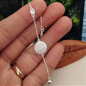 Pulseira Com Zircônias - Prata 925 - P128-37222