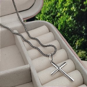 Gargantilha Bali Pikun (Cor Envelhecida) - Prata 925 - MG828-64384