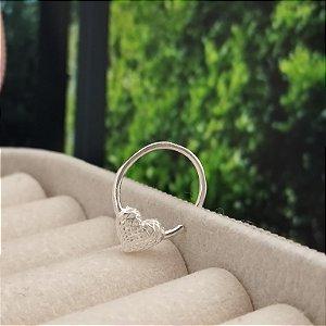 Piercing Coração Filigrama - (Unidade) - Prata 925 - B596-1272