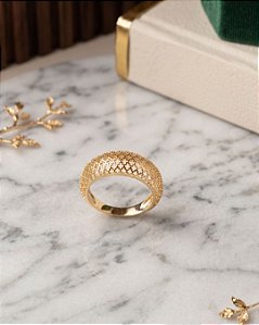 Anel Vazado - Semijoia 18k - MA508-X200