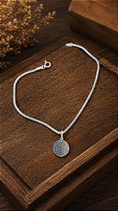 Pulseira Pipoca com Pingente Oraçao Pai Nosso P160