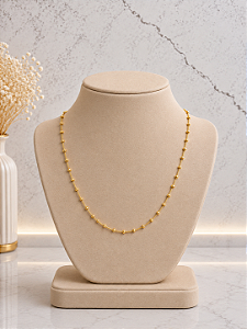 Gargantilha Bolinhas - Semijoia 18k - MG1001