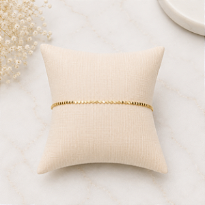 Pulseira Bolinhas Semijoia 18k P182