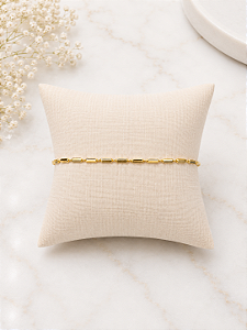Pulseira Trabalhada - Semijoia 18K - P173