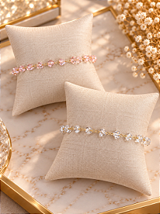 Pulseira Com Pedras - Semijoia 18k - P199