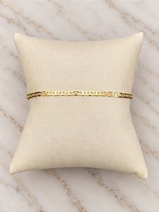 Pulseira Masculina Tampa De Latinha- Semijoia 18k- P233