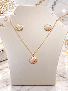 Conjunto Color Redondo - Semijoia 18K - MCJ200