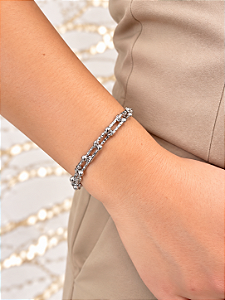 Pulseira Pregos - Aço Inoxidável - P162