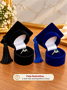 Capelo Para Anel de Formatura Veludo - CAP
