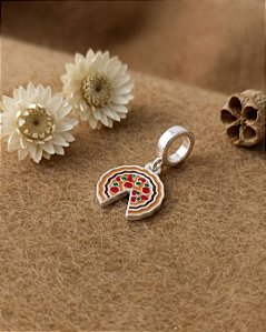 Berloque Pizza - Prata 925 - PD901-21126