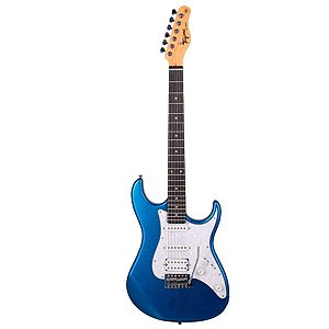 Guitarra Tagima TG520 TW Series Woodstock Roxa, Preta, Dourada e Azul