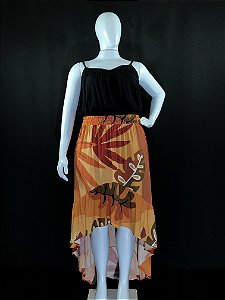 SAIA MULLET BABADO PLUS SIZE