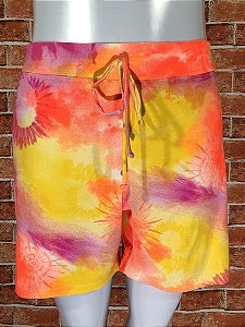 SHORTS TIE DYE PLUS SIZE