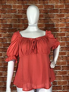 BLUSA  BABADINHO PLUS SIZE