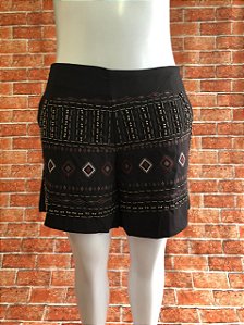 SHORTS BORDADO PLUS SIZE