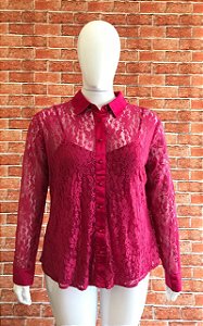 CAMISA RENDA SOCIAL PLUS SIZE
