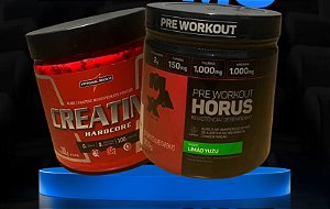 Promoção combo! Creatina e Pre treino