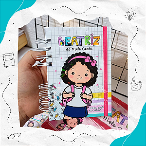 Agenda Pocket Escolar - Capa Para Personalizar