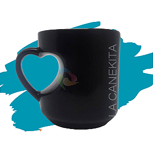 Caneca Mágica Coração 3D Personalizada - Para Personalizar