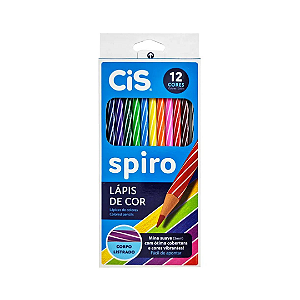 Lápis de Cor 12 cores Spiro | CiS