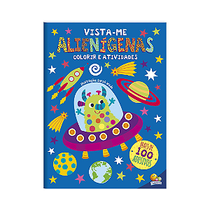 Livro Infantil para Colorir Vista-me Alienígena | Todolivro