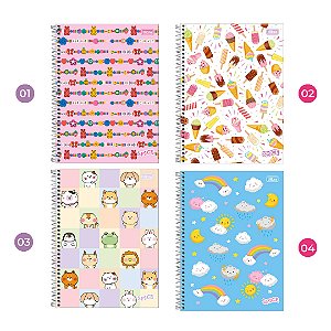 Caderno Espiral Universitário Spice 80 Folhas 1 Matéria | Tilibra