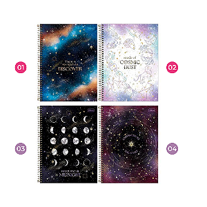 Caderno Espiral Universitário Magic 80 Folhas 1 Matéria | Tilibra
