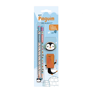 Kit Escolar Pinguim Inverno | Leo&Leo