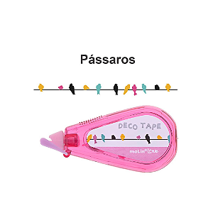 Fita Decorativa Love Pássaros | Molin