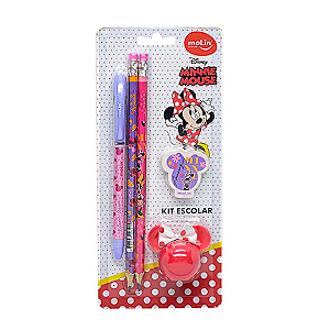 Kit Escolar Minnie Mouse Disney | Molin