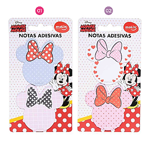 Bloco Notas Adesivas Minnie Mouse Disney | Molin