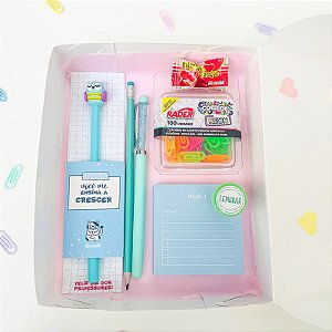 Kit Presente Premium Profª Blue | Namastê