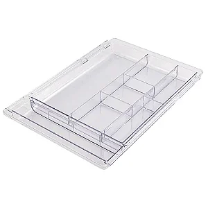 Organizador de Gavetas Ampliável Cristal | Waleu