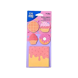 Bloco Adesivo c/100 Sticky Notes Doces | CiS