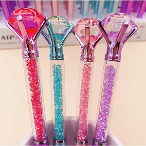 Caneta Luxo Diamante c/ Cristais | Fun