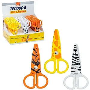 Tesoura Escolar Infantil Pet Bichinho | BRW