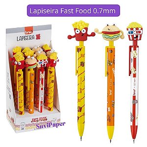 Lapiseira 0.7 Fast-Food Lanchinho | BRW