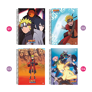 Caderno Universitário Naruto 10 Matérias | Animativa