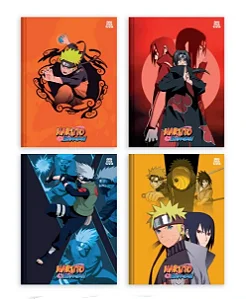 Caderno Brochurão Grande 1 matéria Capa Dura Naruto | Animativa