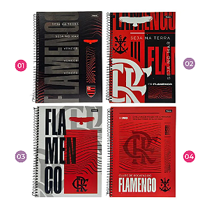 Caderno Universitário Flamengo 10 Matérias | Foroni