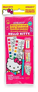 Bloco para Colorir c/ Aquarela Hello Kitty | Leo&Leo