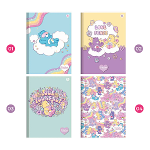 Caderno Brochura 1/4 Ursinhos Carinhosos | Animativa