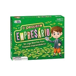 Jogo de Tabuleiro O Pequeno Empresário | Pais e Filhos