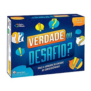 Jogo de Tabuleiro Verdade ou Desafio? | Pais e Filhos