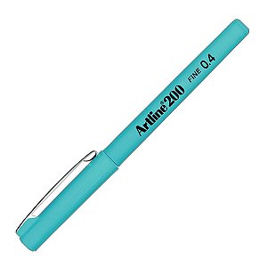 Caneta Fine 0.4mm EK-200 Artline Turquesa | Tilibra