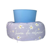 Almofada Porta Pipoca - Hora de Relaxar | Uatt