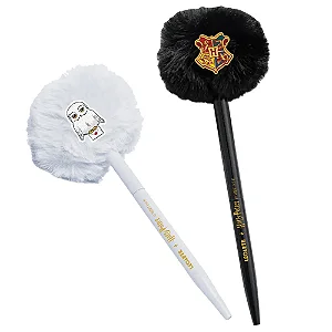 Caneta Esf. Pompom Harry Potter | LeoArte